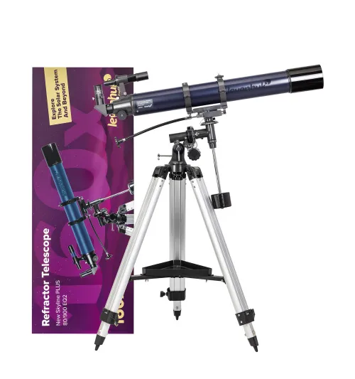 gráfico telescopio Levenhuk New Skyline PLUS 80/900 EQ2,  2