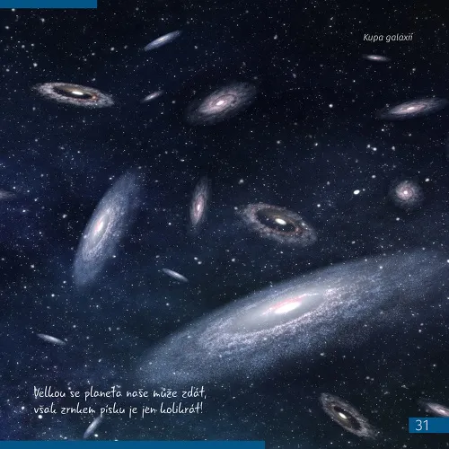 imagen el espacio, una inmensidad no tan vacía. Libro educativo,  4