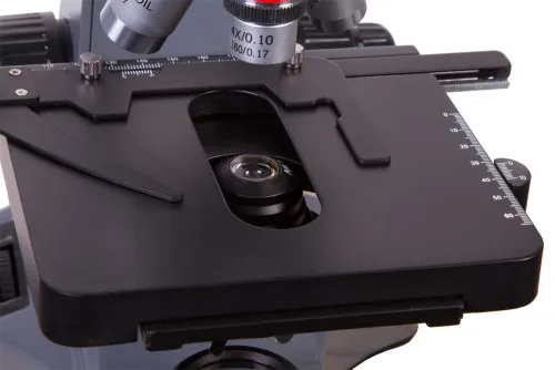 gráfico microscopio monocular Levenhuk 700M,  10