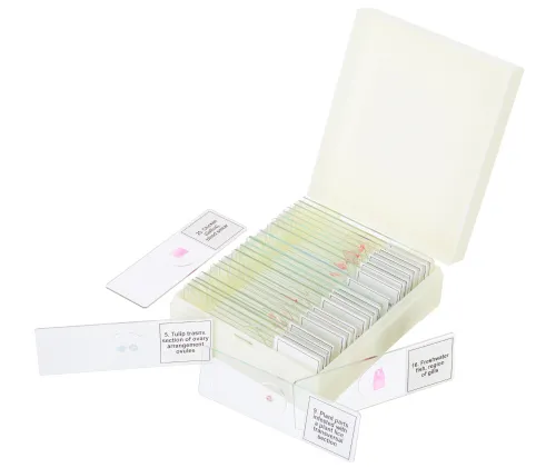 fotografía set de preparaciones para microscopio Levenhuk Discovery Prof DPS 25. «Biología, Aves, etc.»,  5