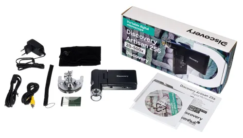 imagen microscopio digital Levenhuk Discovery Artisan 256,  3