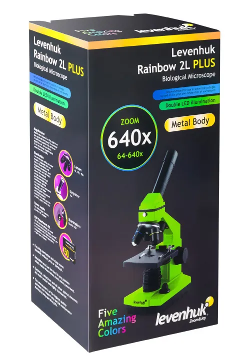 foto microscopio Levenhuk Rainbow 2L PLUS,  14