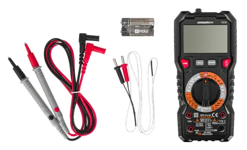 imagen multímetro digital Ermenrich Zing TC21,  6