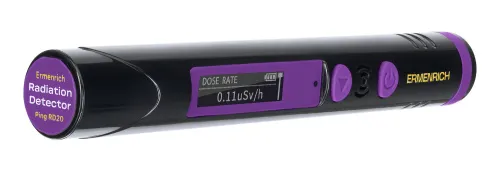 gráfico detector de radiación Ermenrich Ping RD20,  3