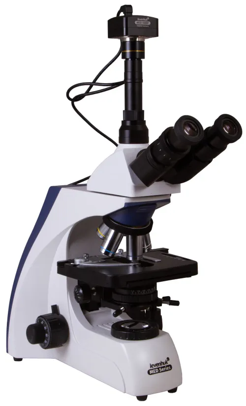 gráfico microscopio trinocular digital Levenhuk MED D35T,  4