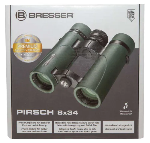 foto prismáticos Bresser Pirsch 8x34,  12