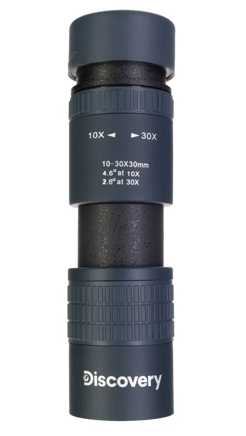 fotografía monocular Levenhuk Discovery Gator 10—30x30,  7