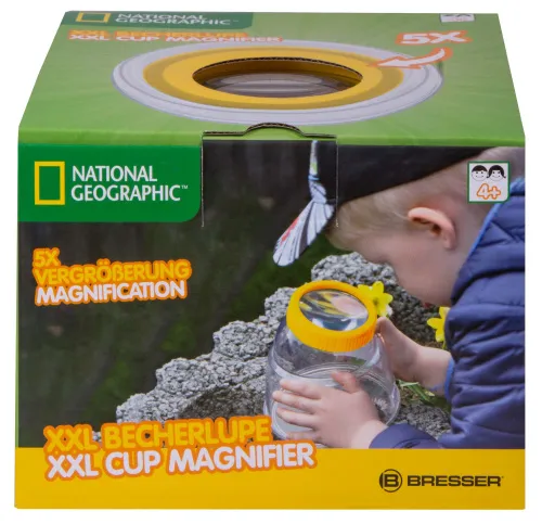 foto frasco para observar insectos Bresser National Geographic 5x XXL,  10