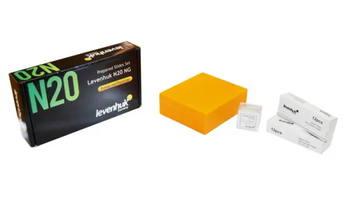 imagen set de preparaciones Levenhuk N20 NG,  6