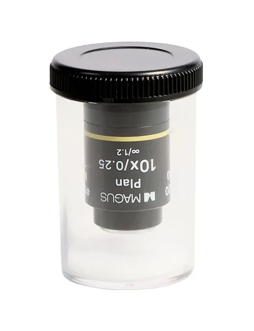 foto objetivo MAGUS 10PL60V Plan 10х/0,25 ∞/1,2 H60 mm,  5