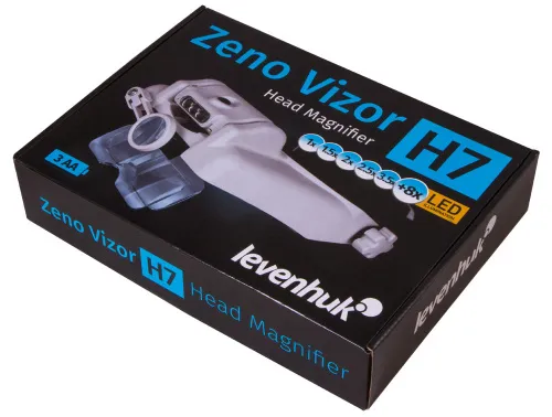 imagen lupa frontal Levenhuk Zeno Vizor H7,  12