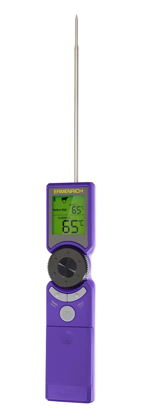 gráfico termómetro para carne Ermenrich BBQ GT10,  6