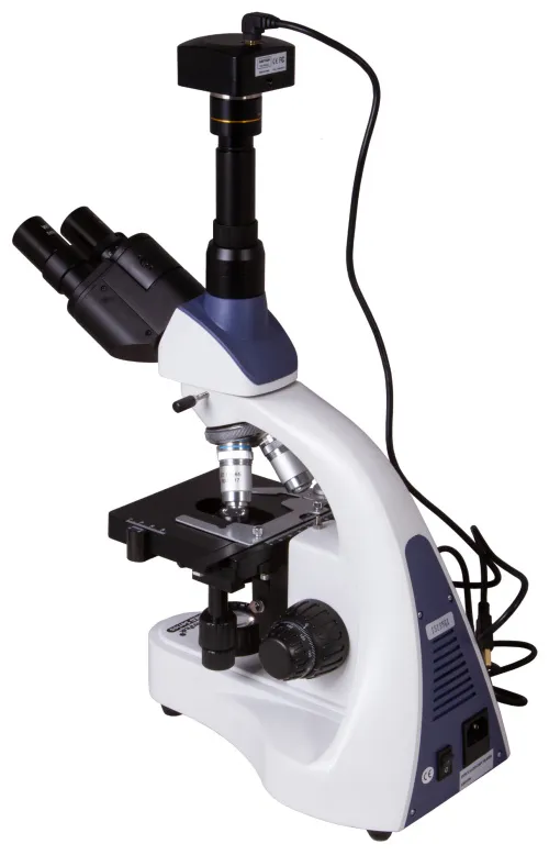 imagen microscopio trinocular digital Levenhuk MED D10T,  9