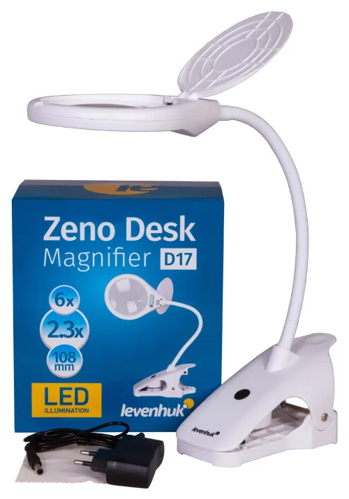 fotografía lupa Levenhuk Zeno Desk D17,  2