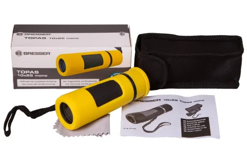 gráfico monocular Bresser Topas 10x25,  6