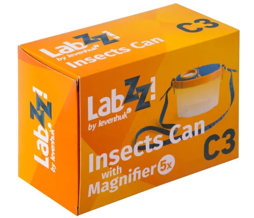 fotografía frasco para observar insectos Levenhuk LabZZ C3,  10