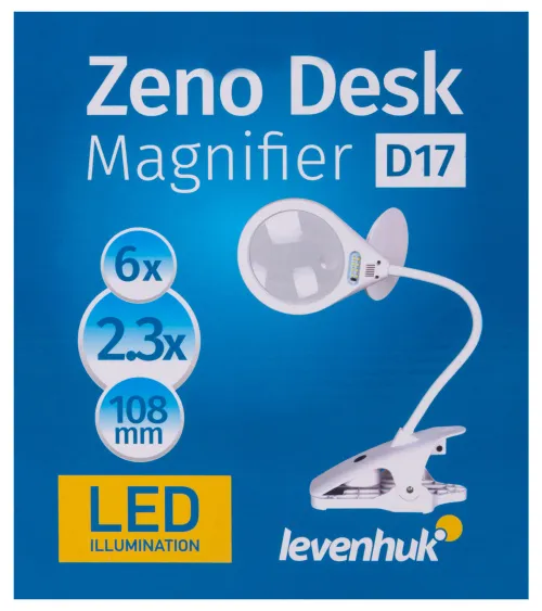 fotografía lupa Levenhuk Zeno Desk D17,  12