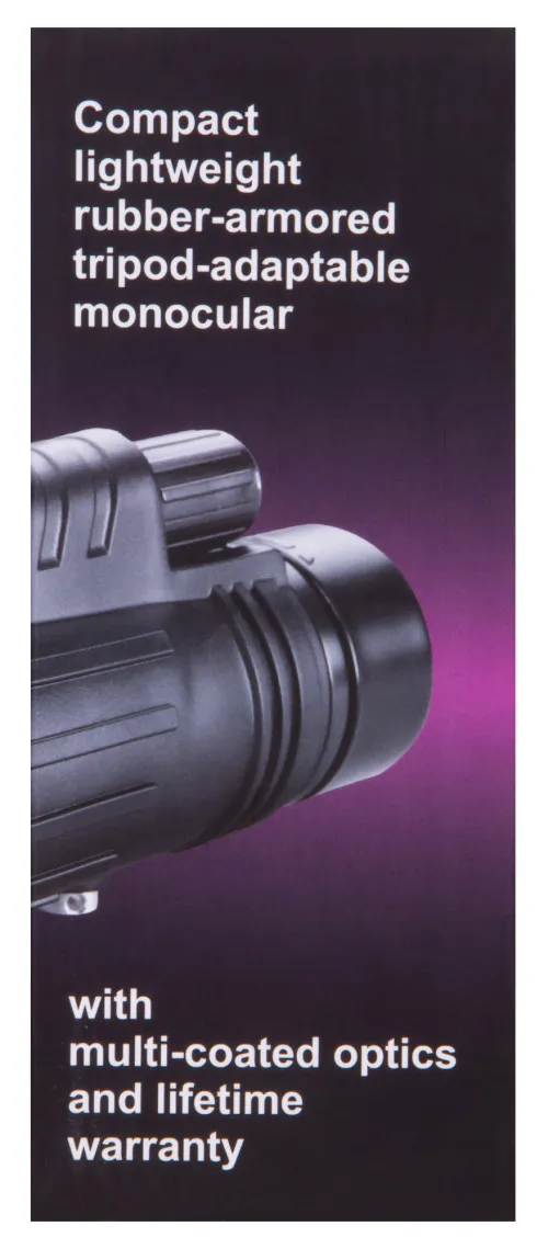 fotografía monocular Levenhuk Atom 10x42,  12