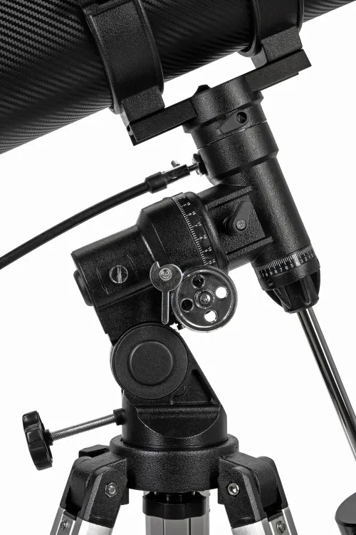 imagen telescopio reflector parabólico Bresser Spica 130/1000 EQ3 con Adaptador para Smartphone,  5
