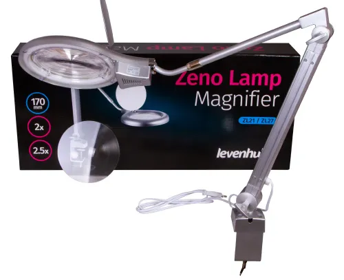 gráfico lupa Levenhuk Zeno Lamp ZL21 LUM,  2