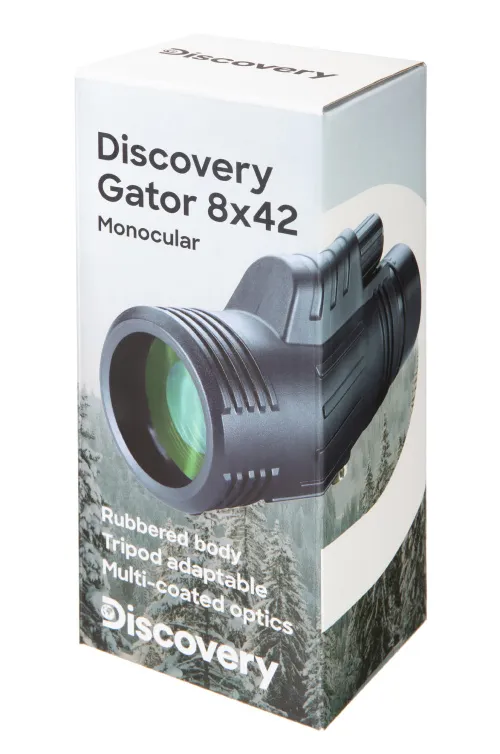 fotografía monocular Levenhuk Discovery Gator 8x42,  10