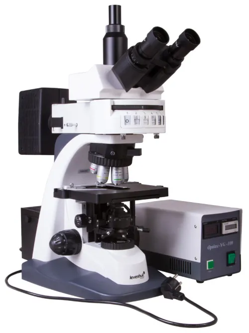 imagen microscopio Levenhuk MED PRO 600 Fluo,  2