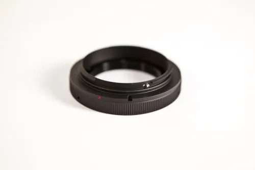 imagen anillo adaptador de Bresser National Geographic para cámaras Canon EOS M42,  2