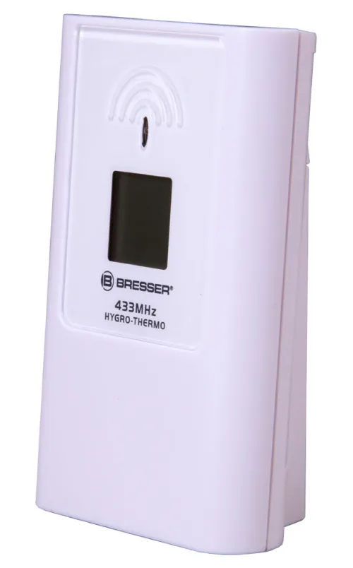 foto estación meteorológica Bresser TemeoTrend JC LCD RC (reloj de pared), negro,  8