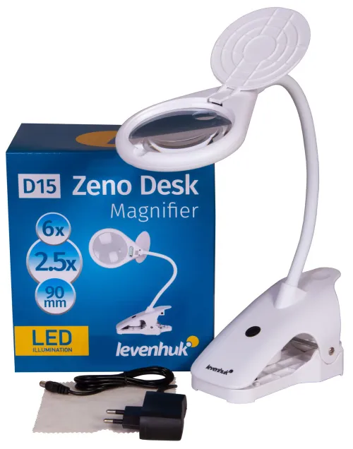 imagen lupa Levenhuk Zeno Desk D15,  2