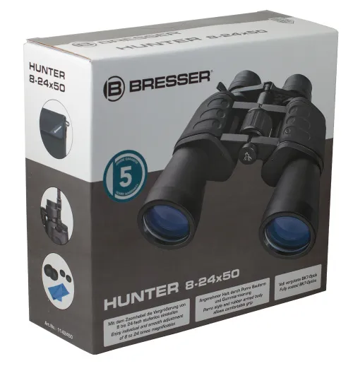 imagen prismáticos Bresser Hunter 8–24x50,  8