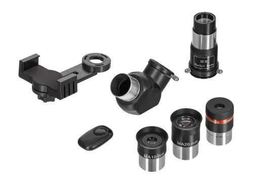gráfico fototelescopio Levenhuk Kelvin Nova PLUS 70/700,  13
