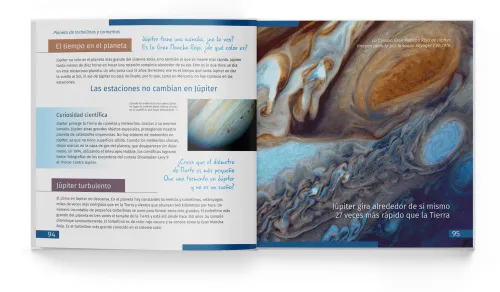 fotografía space. Non-empty emptiness (El espacio, una inmensidad no tan vacía). El libro educativo. Tapa dura,  3