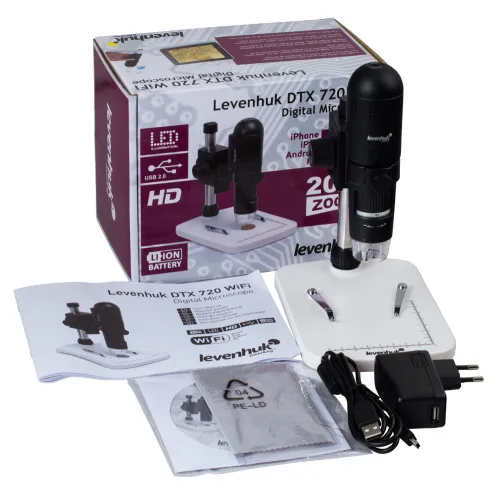 foto microscopio digital wifi Levenhuk DTX 720,  5