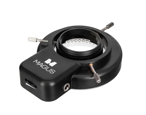 gráfico lámpara anular MAGUS LED 144A con adaptador roscado,  3