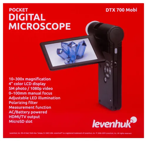 foto microscopio digital Levenhuk DTX 700 Mobi,  18