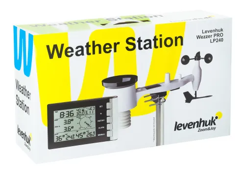 imagen estación meteorológica Levenhuk Wezzer PRO LP240,  11
