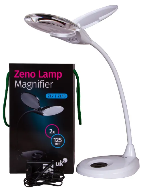 imagen lupa Levenhuk Zeno Lamp ZL13,  2