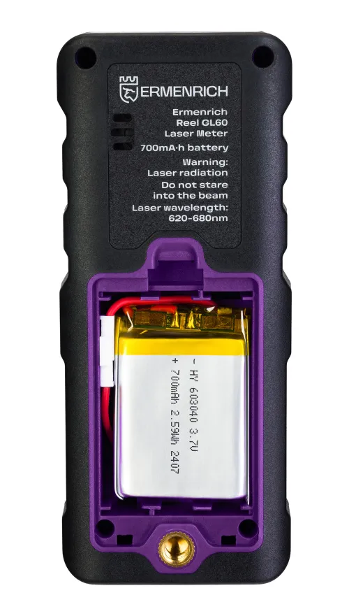 gráfico medidor láser Ermenrich Reel PRO GL60,  4