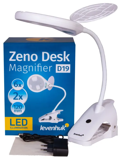 fotografía lupa Levenhuk Zeno Desk D19,  2