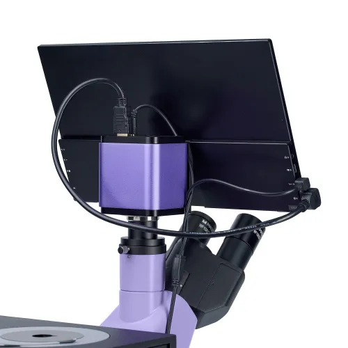 foto microscopio metalúrgico invertido digital MAGUS Metal VD700 LCD,  19