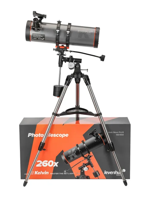 fotografía fototelescopio Levenhuk Kelvin Nova PLUS 130/650,  2
