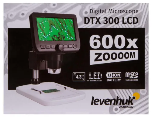gráfico microscopio digital Levenhuk DTX 300 LCD,  17