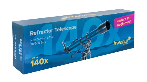 imagen telescopio Levenhuk New Skyline BASE 70/900 EQ2,  13