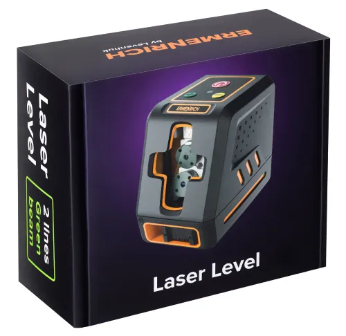 gráfico nivel láser Ermenrich BASE LT40,  10