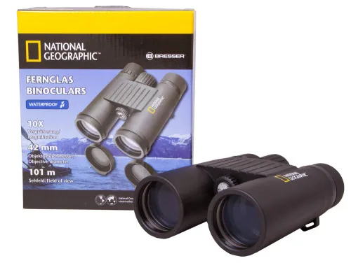 fotografía prismáticos Bresser National Geographic 10x42 WP,  7