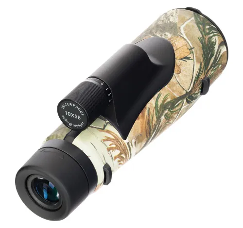 gráfico monocular Levenhuk Camo 10x56 con retícula,  9