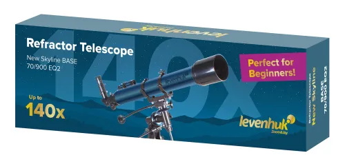 imagen telescopio Levenhuk New Skyline BASE 70/900 EQ2,  2