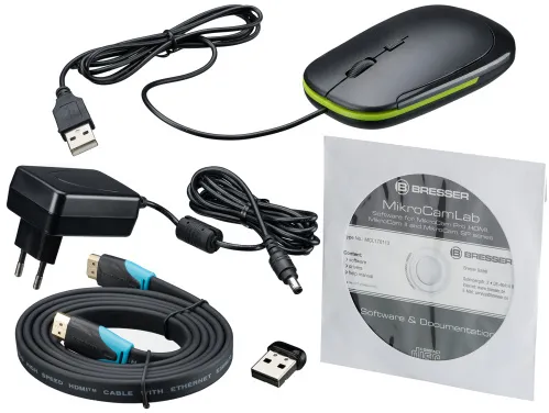 imagen cámara para Microscopios Bresser MikroCam PRO HDMI 5MP,  2