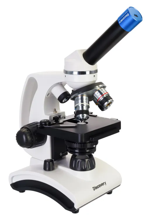 imagen microscopio digital Levenhuk Discovery Atto Polar con libro,  6