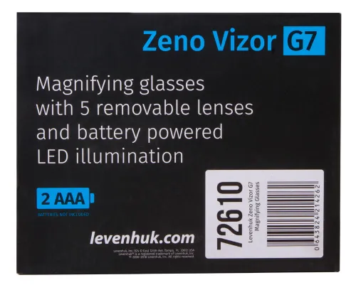 fotografía gafas lupa Levenhuk Zeno Vizor G7,  15